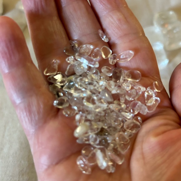 Clear Quartz Crystal Clusters, Cubes and Chips - Picture 8 of 8